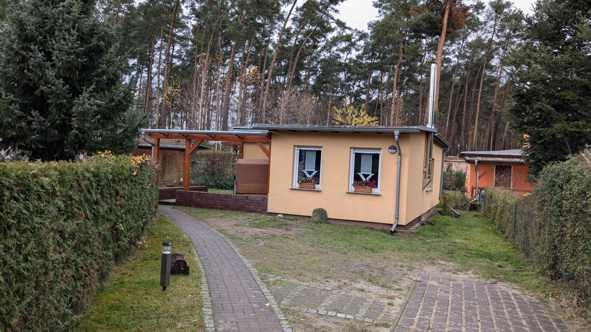 Spreewaldhaeuser Golinski Mit Kamin Am Neuendorfer See Alt Schadow 외부 사진